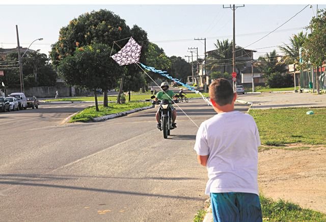 Linhas de pipa, alerta de perigo!